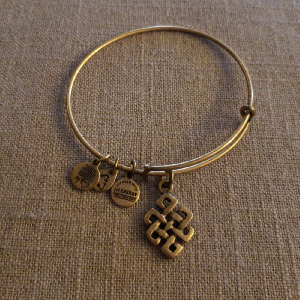 Alex and Ani gold bangle